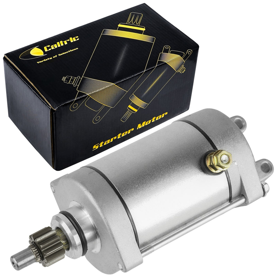 Caltric Starter Motor 18760AA1003, image 1 of 4