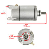 Caltric Starter Motor 18757AA1006, image 2 of 4