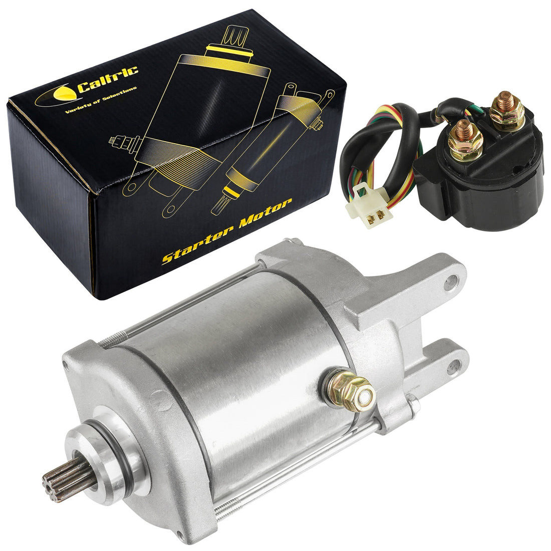 Caltric Starter Motor 18911AA2002, image 1 of 4