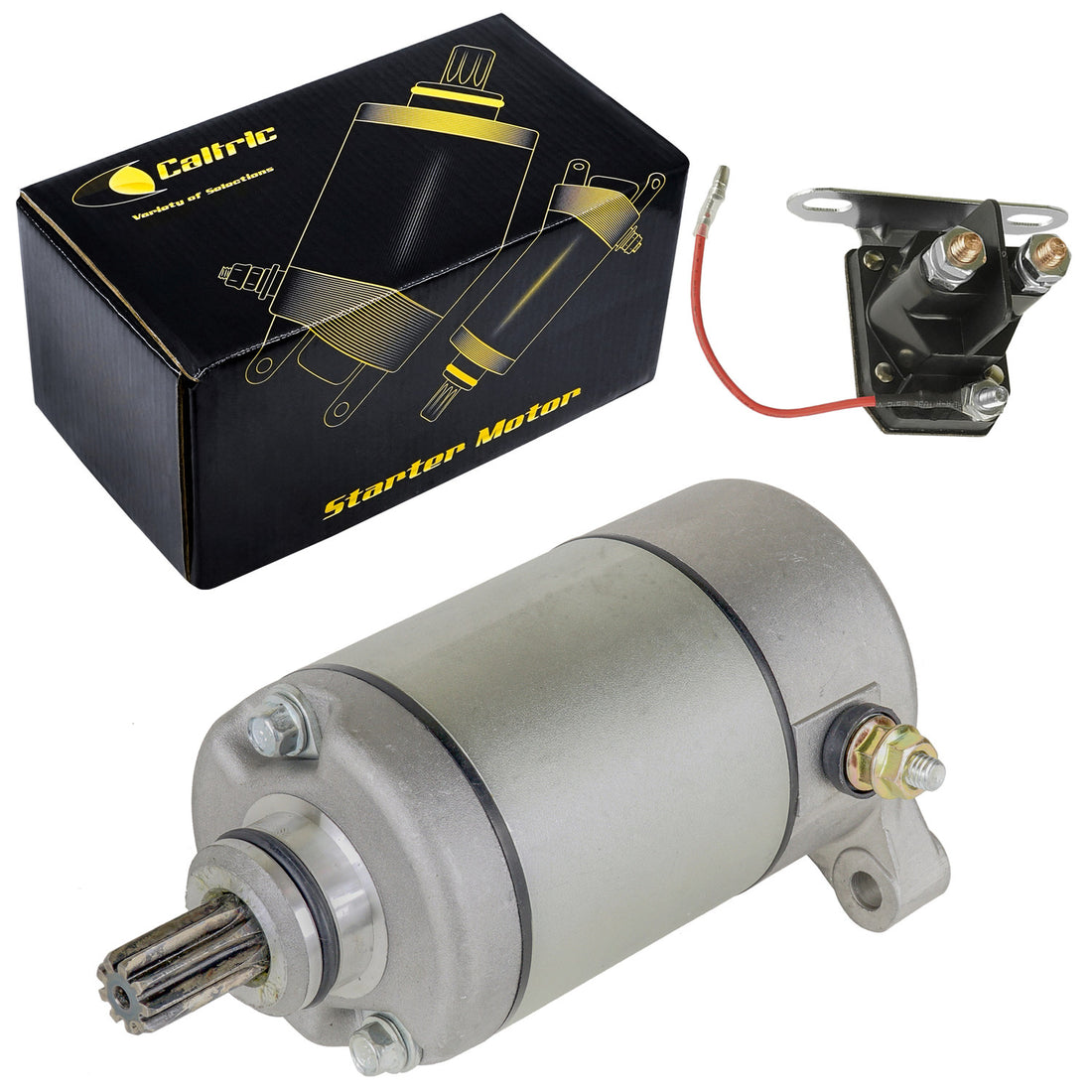 Caltric Starter Motor 18645AA2043, image 1 of 4
