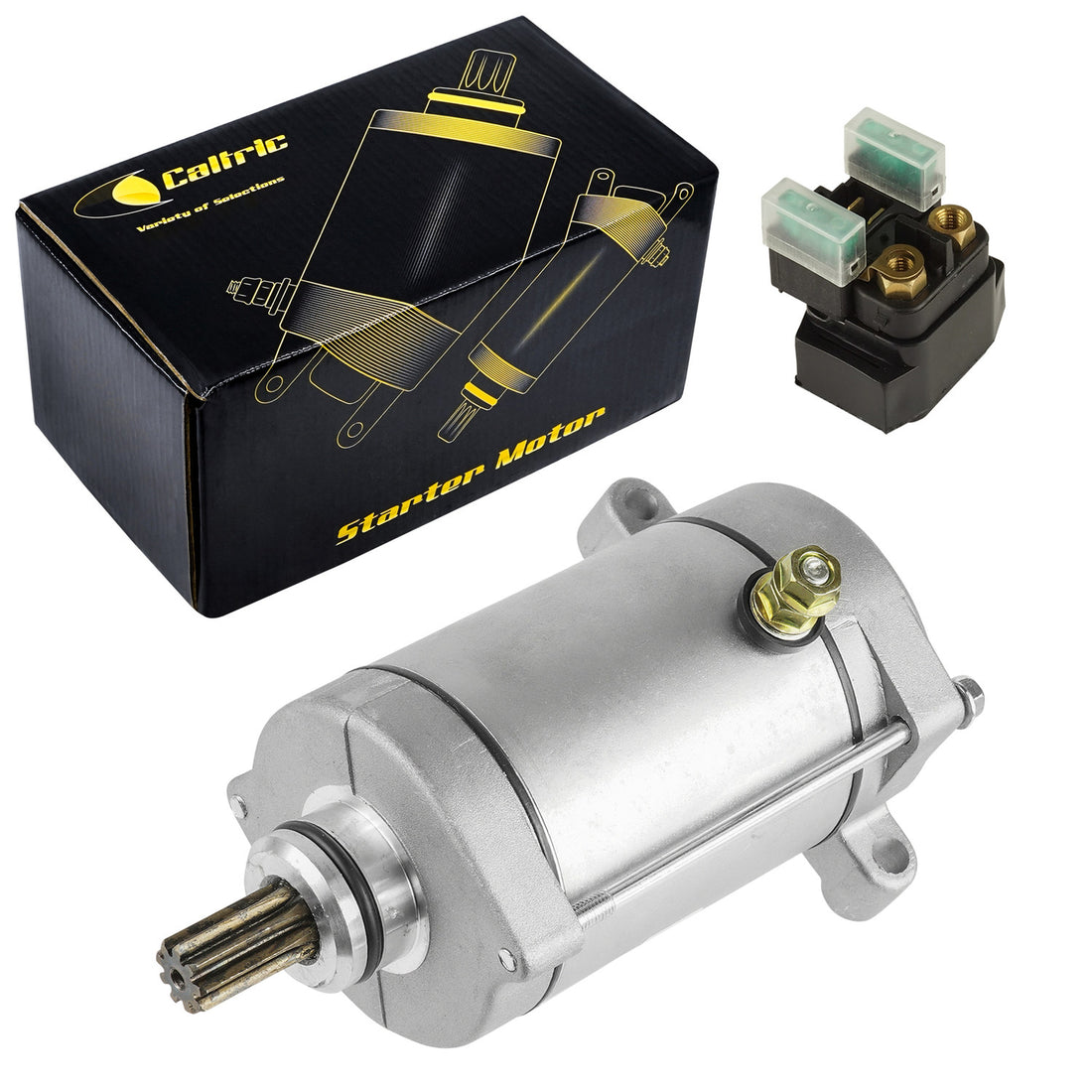 Caltric Starter Motor 18759AA2009, image 1 of 4