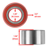 Caltric Bearing BR122AA1012, image 2 of 4