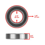 Caltric Wheel Bearing BR118AA2014, image 2 of 4