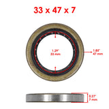 Caltric Wheel Bearing BR107AA2055, image 3 of 4