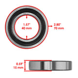 Caltric Wheel Bearing BR101AA2036, image 3 of 4