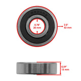 Caltric Wheel Bearing BR112AA2049, image 3 of 4