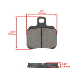 Celox Brake Pads HU4746MP157LR, image 3 of 4