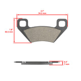 Celox Brake Pads HU1768MP121LR, image 2 of 4