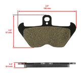 Celox Brake Pads HU7282MP210LR, image 2 of 4