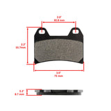 Celox Brake Pads HU4753MP157LR, image 2 of 4
