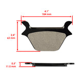 Celox Brake Pads HU7372MP276LR, image 3 of 4