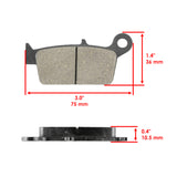 Celox Brake Pads HU2546MP126LR, image 3 of 4