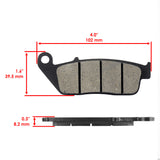 Celox Brake Pads HU8455MP151LR, image 2 of 4