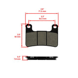 Celox Brake Pads HU7495MP243LR, image 2 of 4