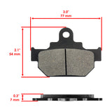 Celox Brake Pads HU6907MP148LR, image 2 of 4