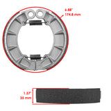 Celox Brake Shoes HU2118BS122SB, image 2 of 4