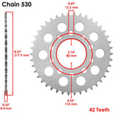 Celox Chain & Sprocket Kit EG4677CH182XO, image 2 of 4