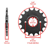 Celox Chain & Sprocket Kit EG4523CH181XO, image 4 of 4