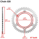 Celox Chain & Sprocket Kit EG2742FS150XO, image 3 of 4