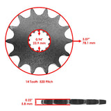 Celox Chain & Sprocket Kit EG4152CH102XO, image 2 of 4