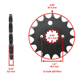 Celox Chain & Sprocket Kit EG2545CH183XO, image 2 of 4