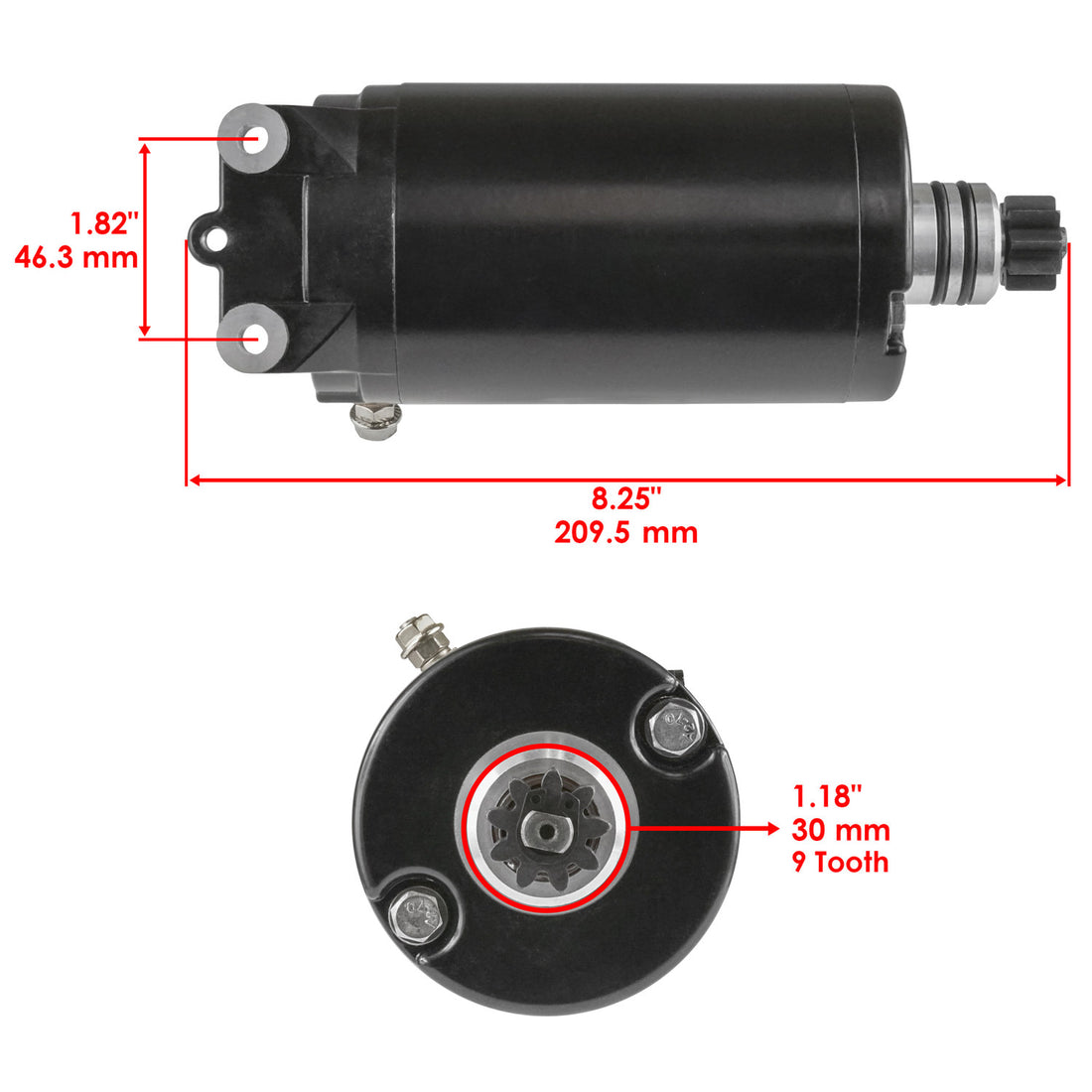 Celox Starter Motor AB214618817AD, image 1 of 4