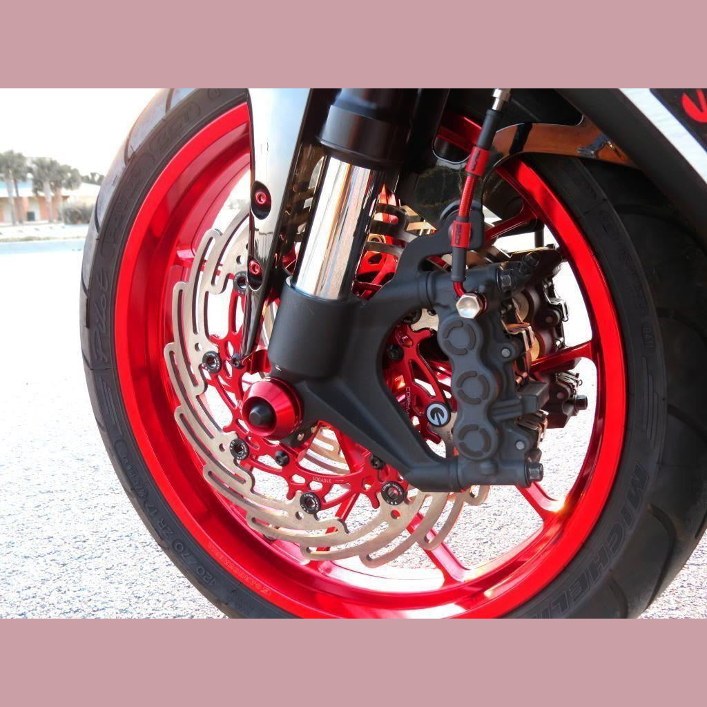 Core.Moto Brake Line ZX14-Brake-Lines-Red-06, image 1 of 3
