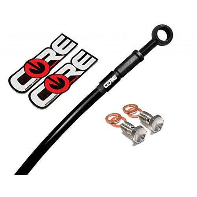 Core.Moto Brake Line Hayabusa-Brake-Lines-1999-Black-Rear