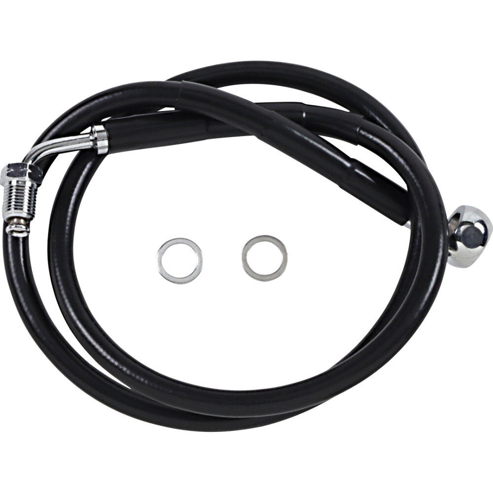 Drag Specialties Brake Line 618601-10BLK