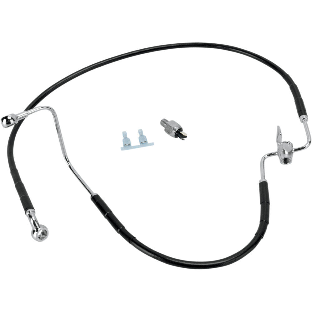 Drag Specialties Brake Line 680225-BLK