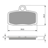Brake Pads CMSGF307, image 4 of 4