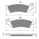 Brake Pads CMSGF041, image 4 of 4