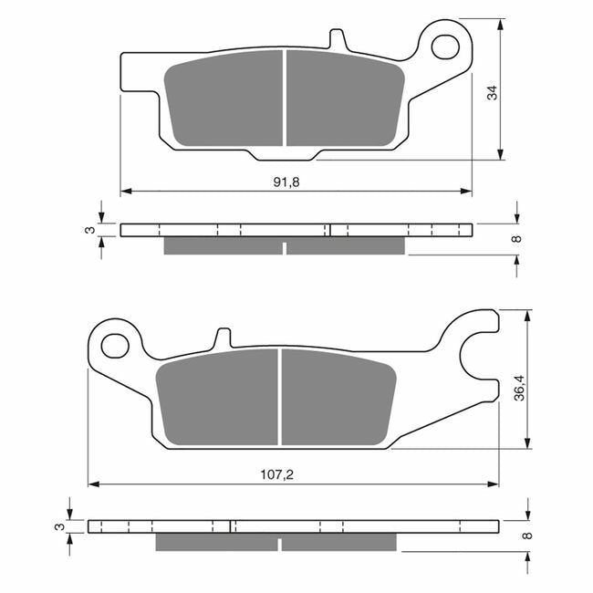 Brake Pads, image 1 of 2