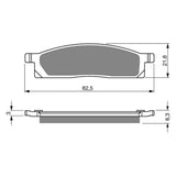 Brake Pads CMSGF034, image 4 of 4