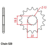 Sprocket CMS10-05C, image 2 of 2