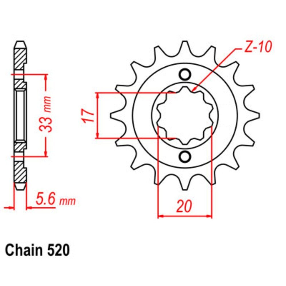 Sprocket 10-113