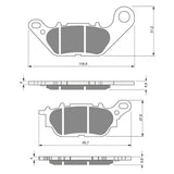 GOLDfren Brake Pads, image 1 of 2