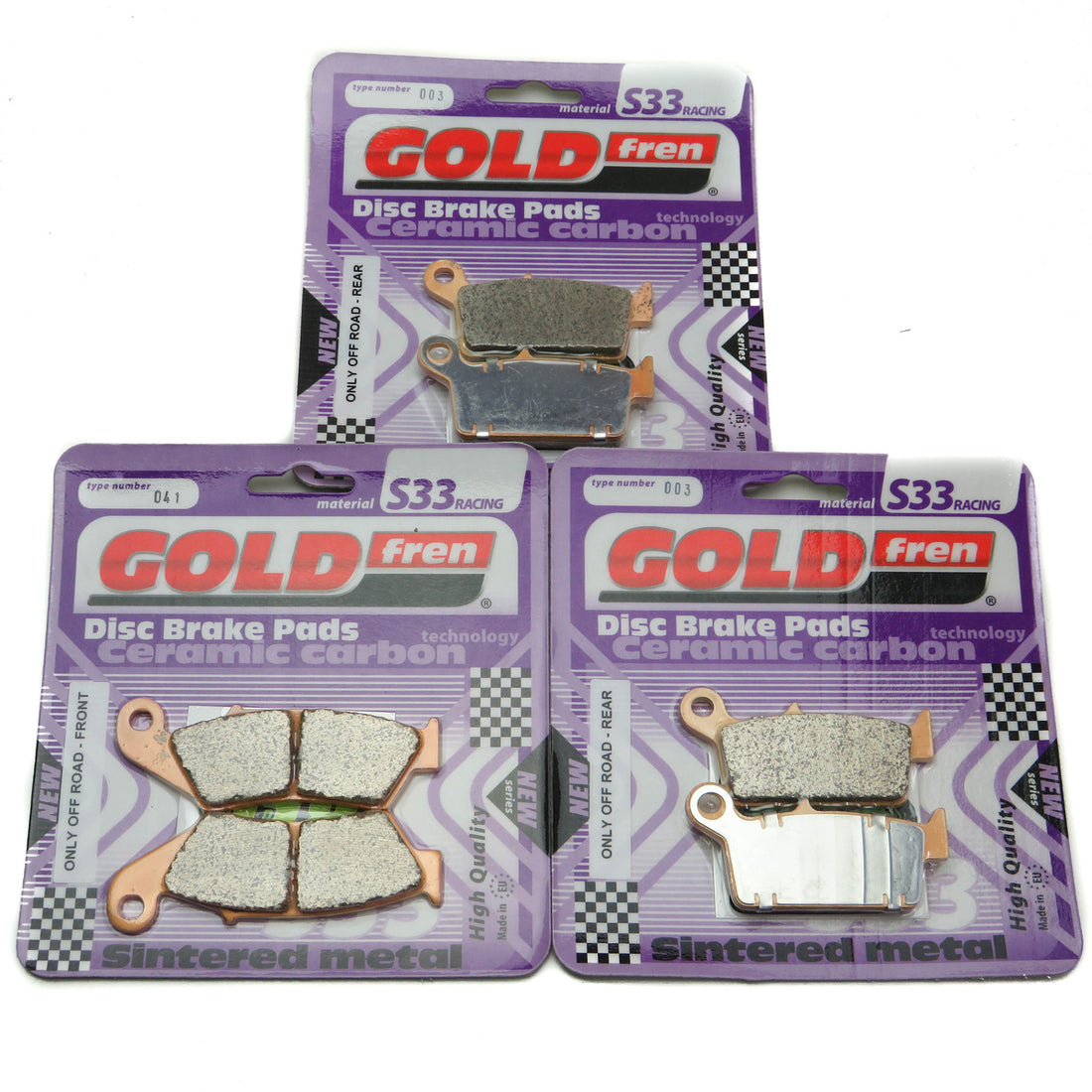 GOLDfren Brake Pads, image 1 of 3