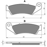 GOLDfren Brake Pads, image 2 of 3