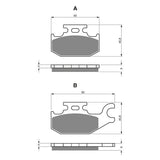 GOLDfren Brake Pads, image 1 of 2