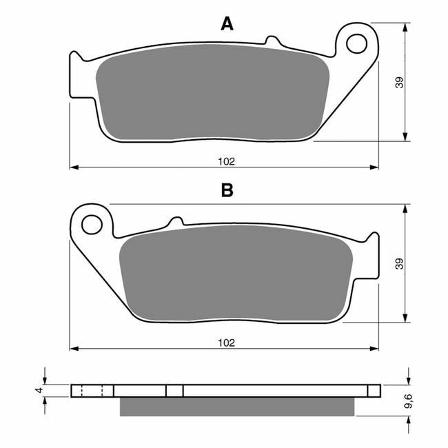 GOLDfren Brake Pads