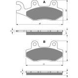 GOLDfren Brake Pads 40320218022, image 3 of 3