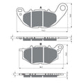 GOLDfren Brake Pads, image 1 of 2