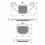 GOLDfren Brake Pads, image 2 of 2