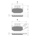 GOLDfren Brake Pads, image 1 of 2