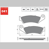 GOLDfren Brake Pads, image 2 of 2