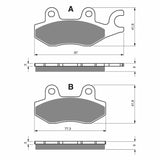 GOLDfren Brake Pads, image 1 of 2
