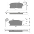 GOLDfren Brake Pads, image 1 of 2
