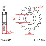 JT Sprocket JTF1332.15, image 2 of 2