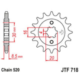JT Sprocket JTF718.12, image 2 of 2